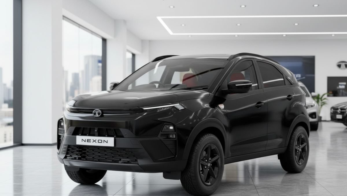 Tata Nexon Red Dark Edition