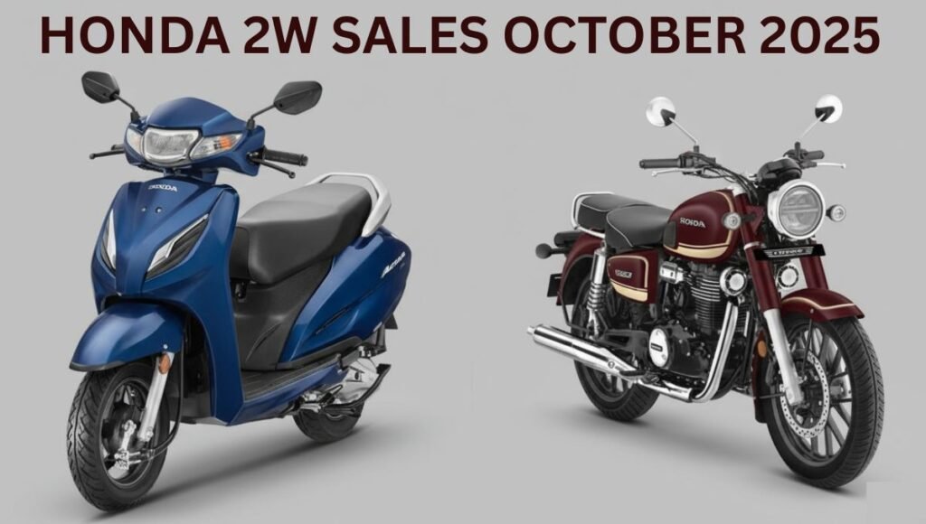 Honda 2W Sales Soar Past 6.5 Lakh In October 2025 - Urban Auto Zone