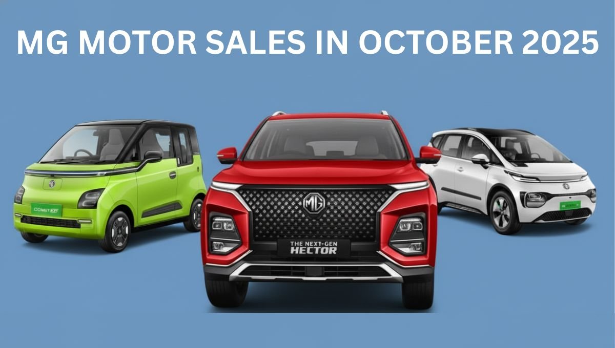 MG MOTOR SALES IN OCTOBER-2025