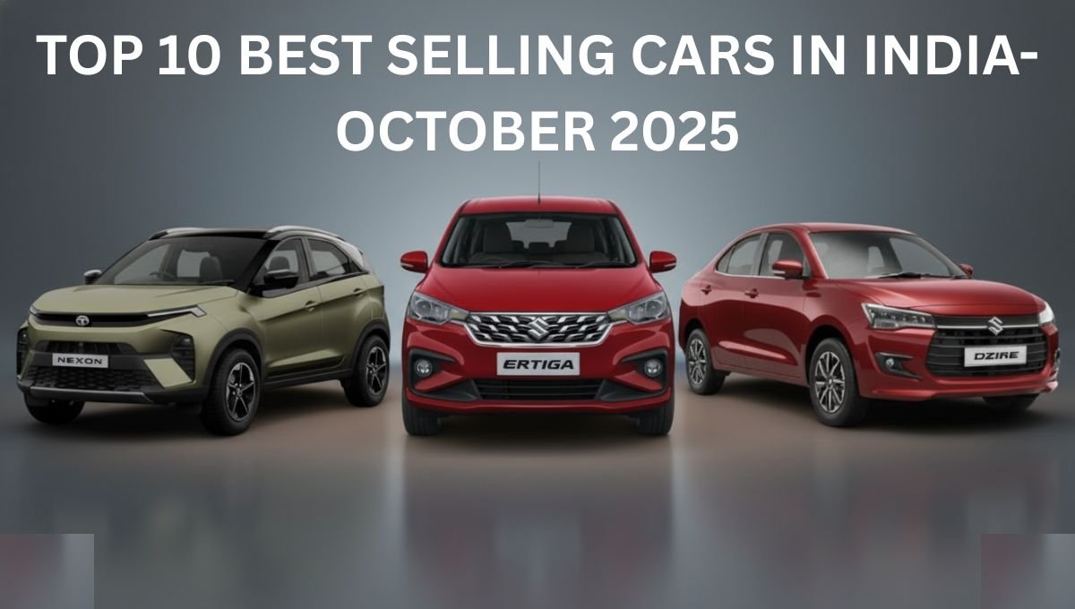TOP 10 BEST SELLING CARS IN INDIA OCTOBER 2025