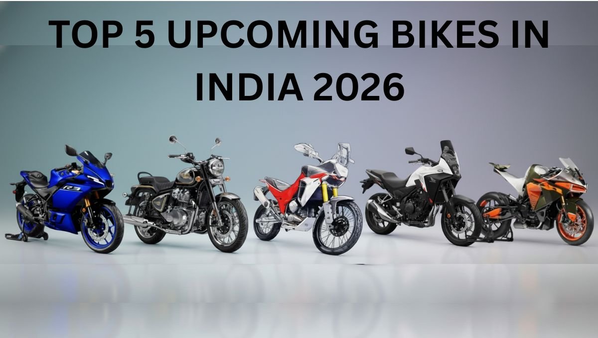 TOP 5 UPCOMING BIKES IN INDIA 2026