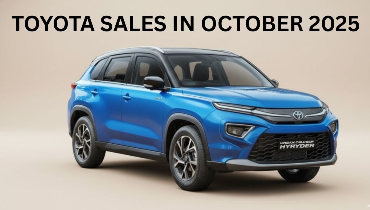 TOYOTA SALES IN OCTOBER 2025