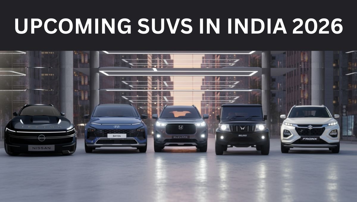 UPCOMING SUVS IN INDIA 2026