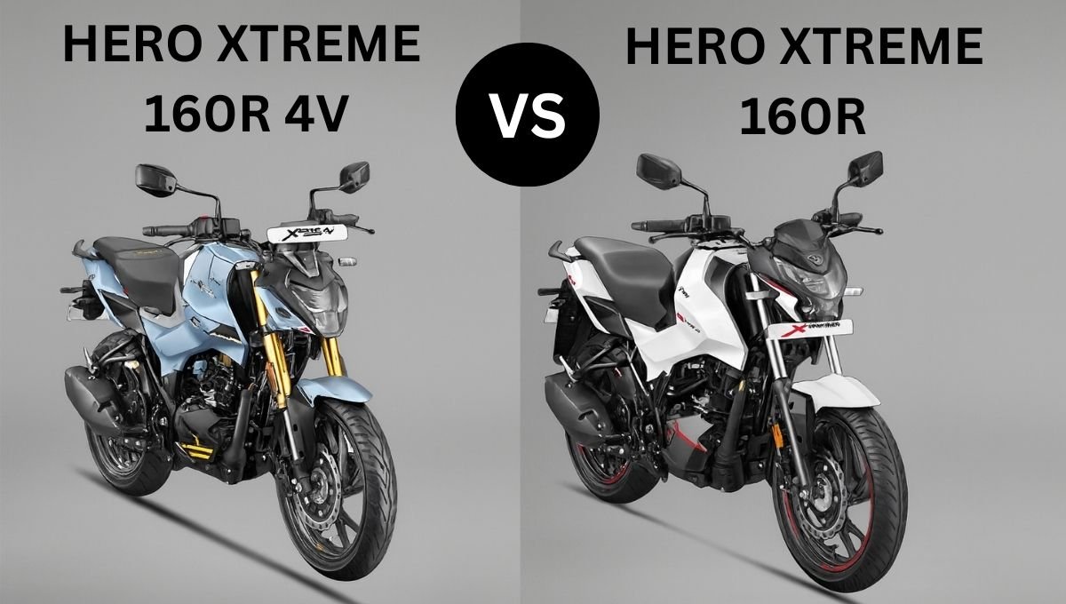 Hero Xtreme 160R vs 160R 4V