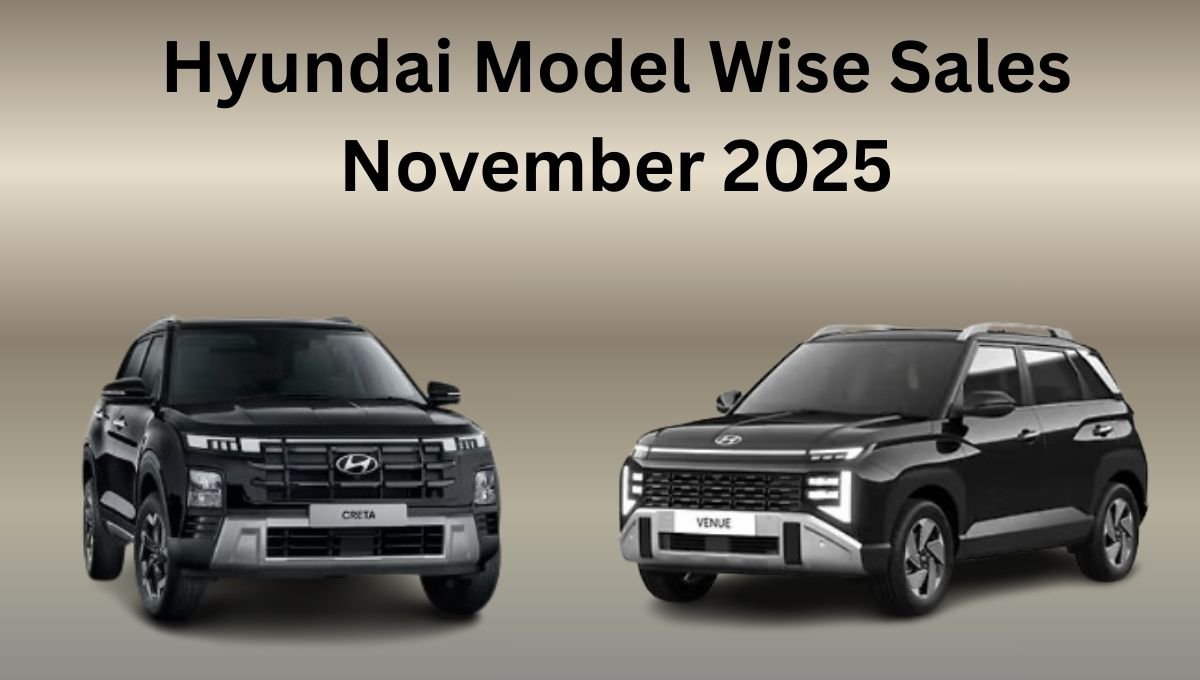 Hyundai Model Wise Sales November 2025