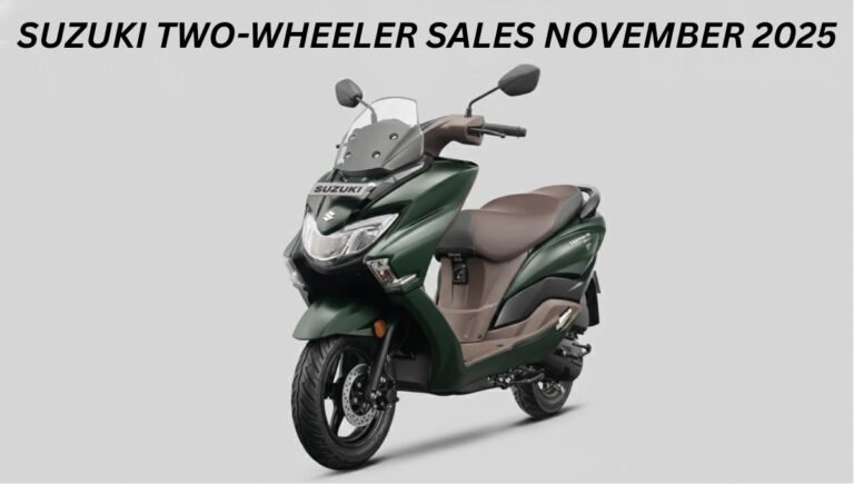 Suzuki Two Wheeler Sales Soar: 1.22 Lakh Units Sold In November 2025 ...